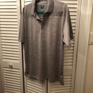 Pro Tour Gray golf polo shirt, airplay, L